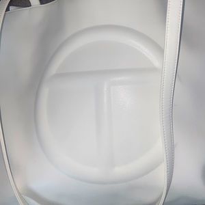 Large White Telfar Bag